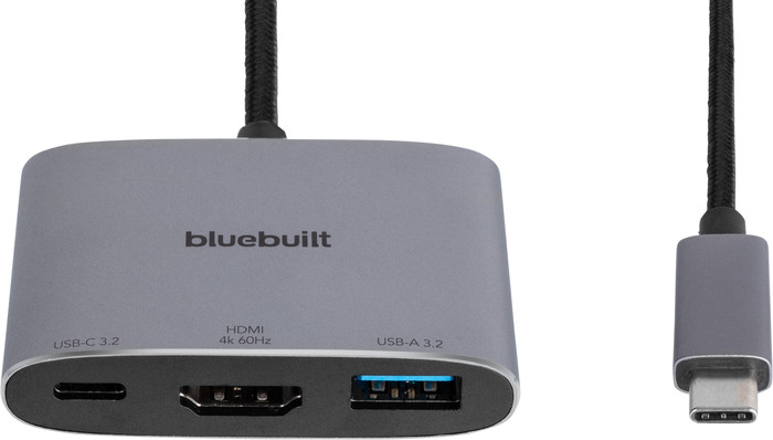 BlueBuilt USB-C to USB-C / USB-A and HDMI Converter top