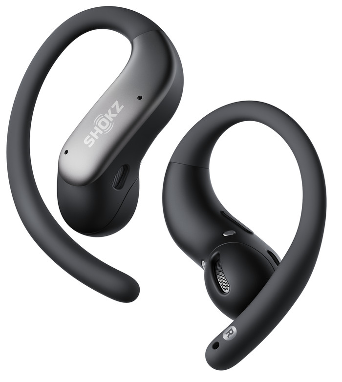 Shokz OpenFit Air 2 Zwart voorkant