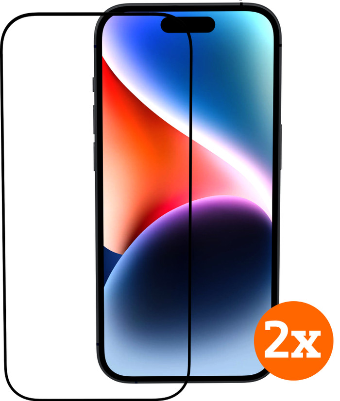 BlueBuilt Apple iPhone 15 Protège-écran Verre Lot de 2 Main Image