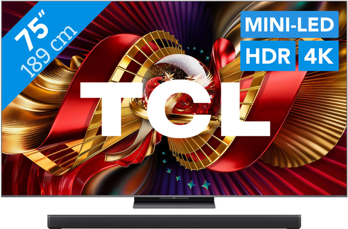 TCL SQD Mini-led 75" C89L (2026) + TCL Q75K Main Image