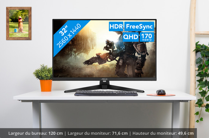 ASUS TUF Gaming VG32AQA1A visuel Coolblue 1