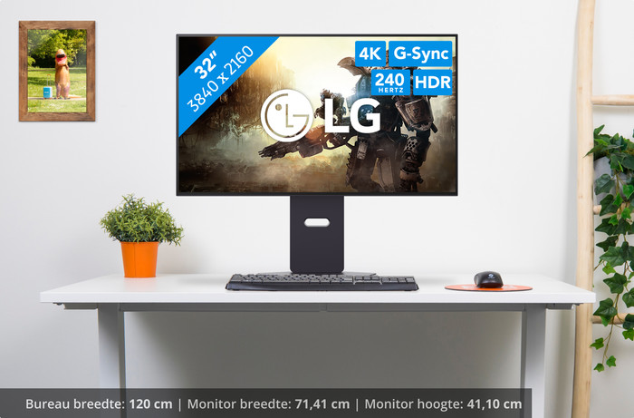 LG UltraGear OLED 32GS95UV-B visual Coolblue 1