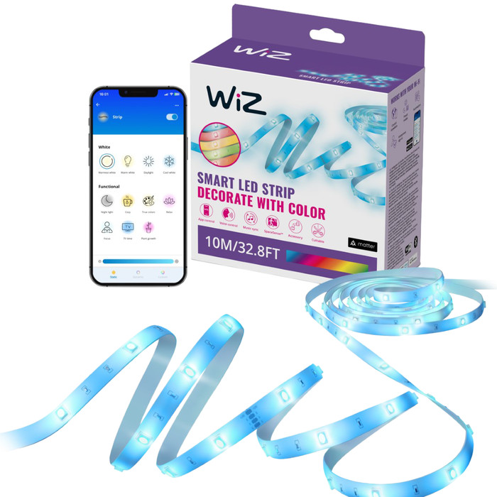WiZ LED Light Strip - Colored Light - 10m packaging