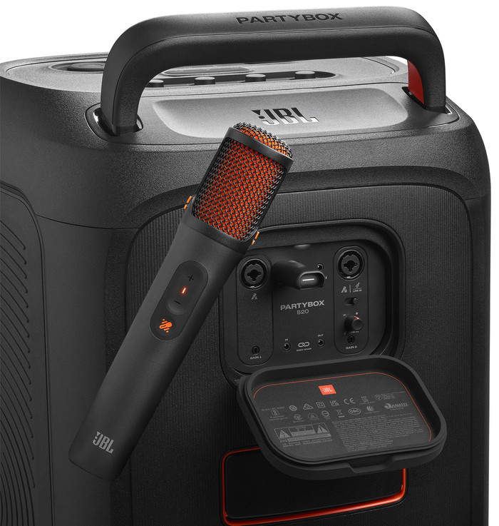 JBL Easysing MIC Zwart product in gebruik