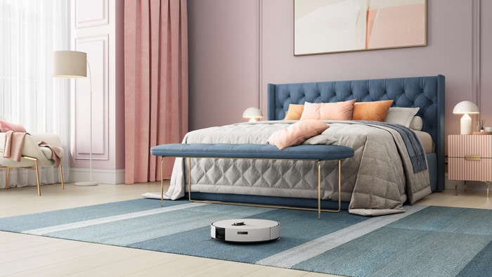 Samsung Bespoke Jet Bot Combo AI Steam product in gebruik