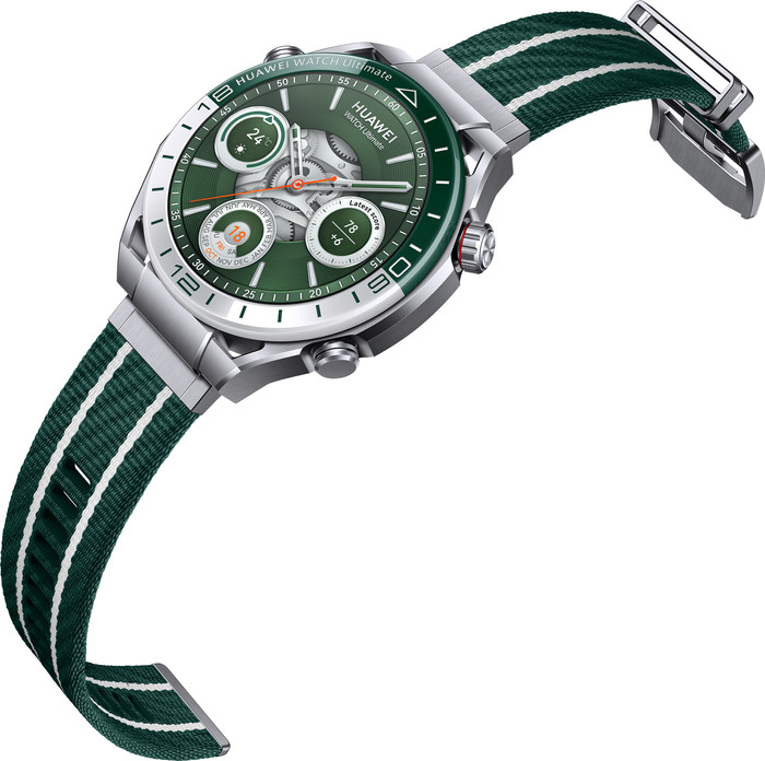 Huawei Watch Ultimate Vert côté droit