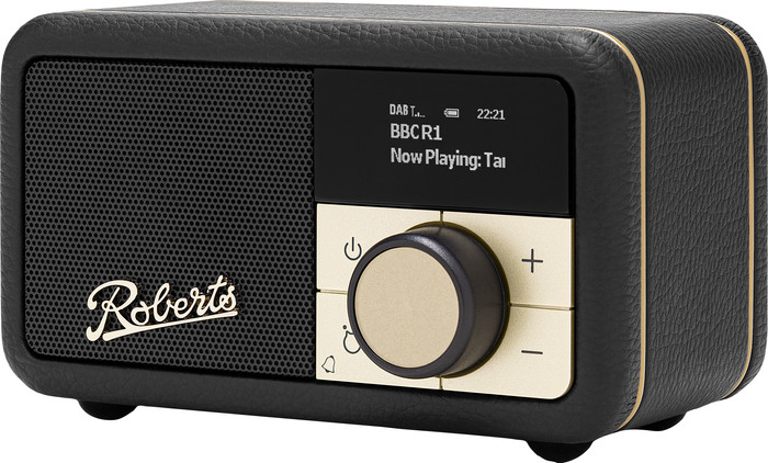 Roberts Radio Revival Petite 2 Noir avant