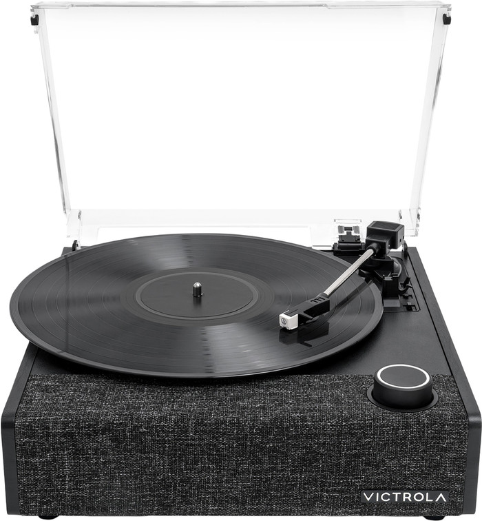 Victrola Eastwood II Zwart voorkant