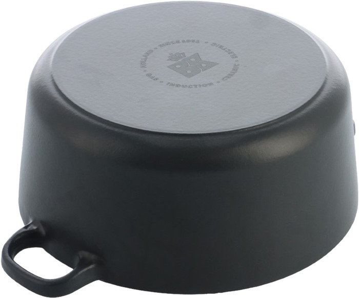 BK BOUR CastIron Dutch Oven 24cm Earl Grey bottom