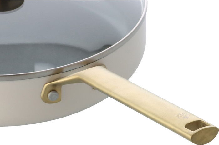 BK Sublime Poêle Paysanne 28 cm Crème détail