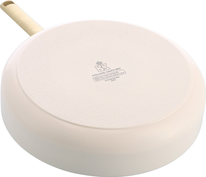 BK Sublime Poêle Paysanne 28 cm Crème dessous