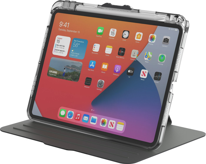 Targus VersaVu Apple iPad Pro 11" (2025/2022) / iPad Air 11" (2024/2022) Book Case Noir côté droit