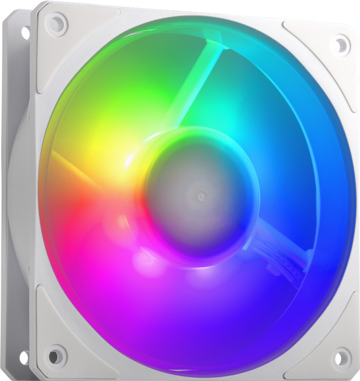 Cooler Master Mobius 120P ARGB Blanc - Single Fan avant