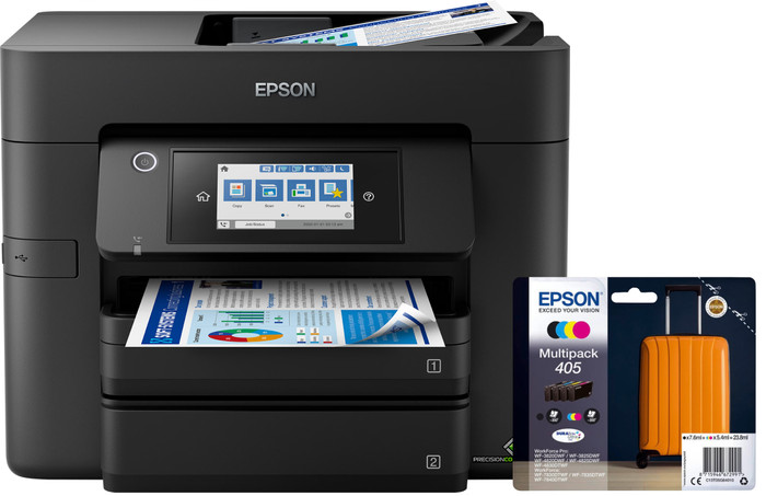 Epson WorkForce WF-4830DTWF + 1 Set de Cartouches Supplémentaire Main Image