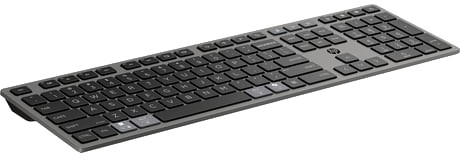 HP 720 Dual-Mode Wireless Keyboard Black AZERTY left side