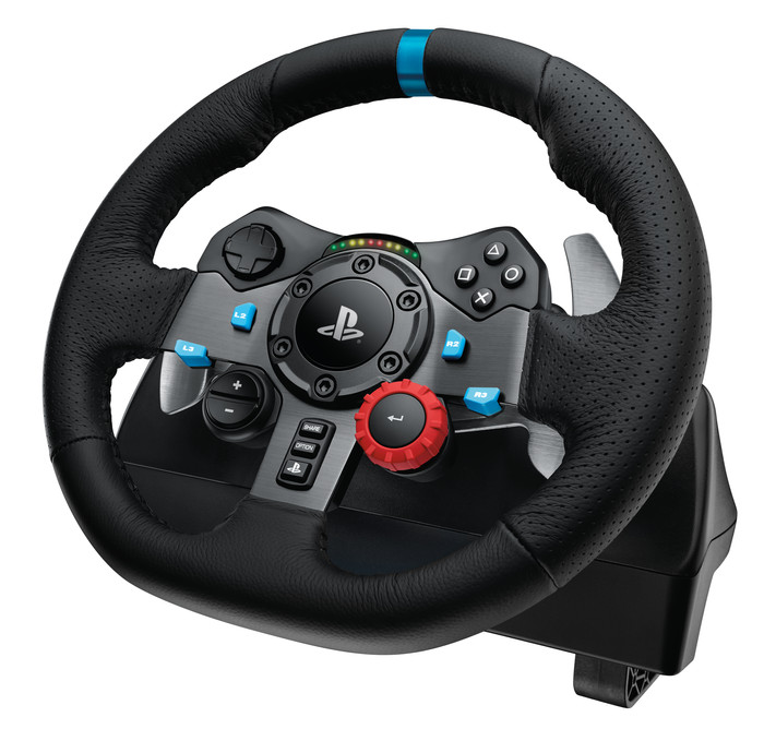 Logitech G29 Driving Force - Racing Wheel for PlayStation 5, PlayStation 4, and PC front