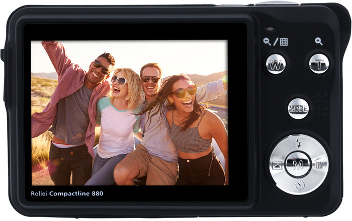 Rollei Compactline 880 arrière