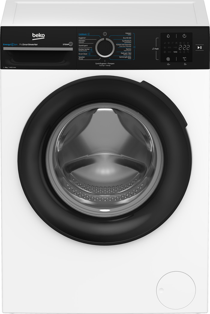 Beko BM3WFT3941B SteamCure voorkant
