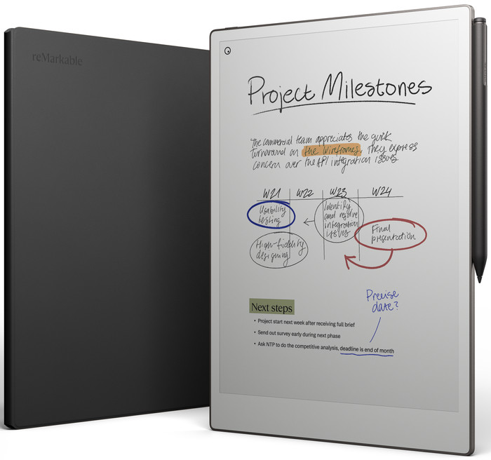 reMarkable Paper Pro with Book Case Leather Black visual supplier