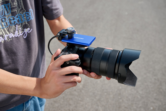 Samsung T7 Portable SSD 2 To Gris visuel fournisseur