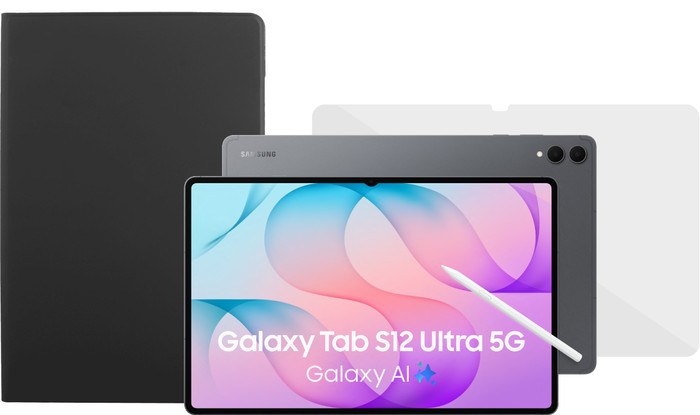 Samsung Galaxy Tab S12 Ultra 14,6 Pouces 512 Go Wifi + 5G Gris + Pack de Protection Main Image