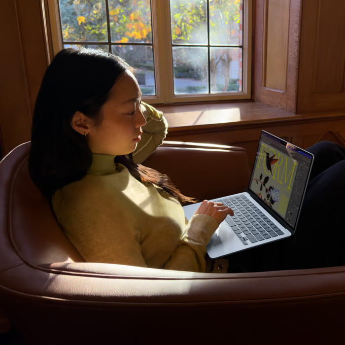 Apple MacBook Air 13 inch M5 (10 core CPU/8 core GPU) 16GB/512GB Middernacht AZERTY visual leverancier