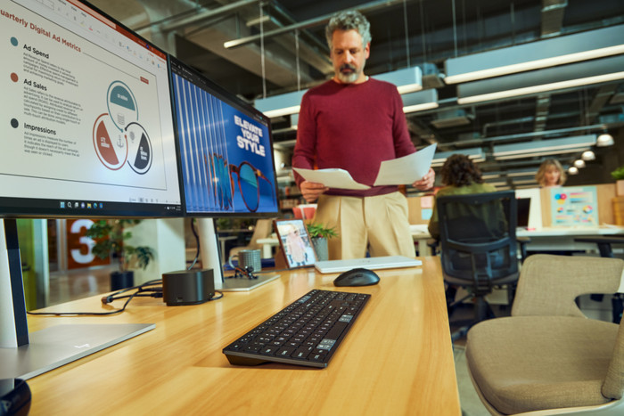 HP 720 Dual-Mode Wireless Keyboard and Mouse AZERTY visual supplier