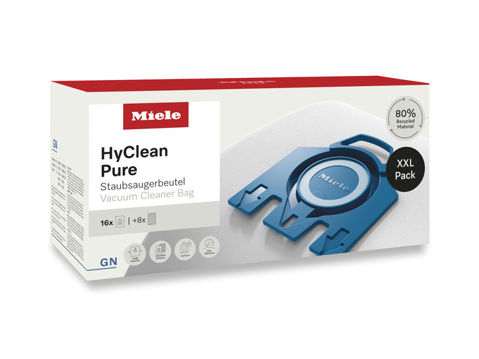 Miele Maxipack HyClean Pure 3D GN (16 stuks) verpakking