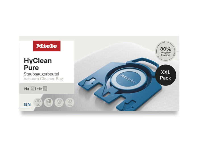Miele Maxipack HyClean Pure 3D GN (16 stuks) verpakking