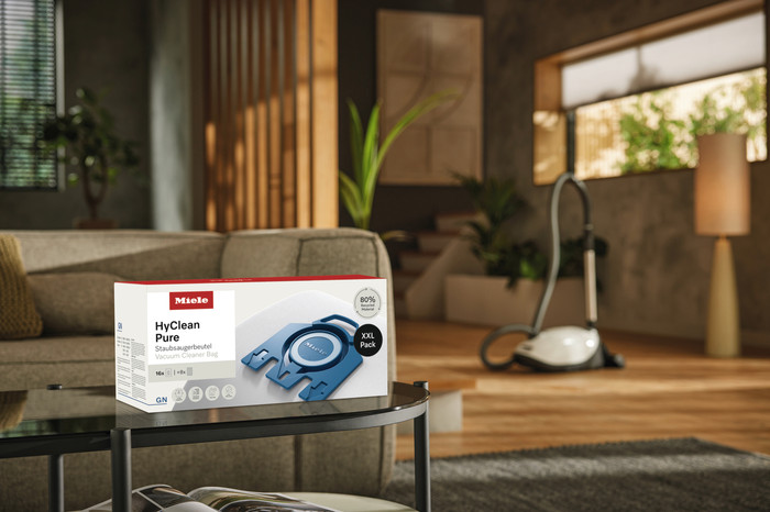 Miele Maxipack HyClean Pure 3D GN (16 stuks) product in gebruik