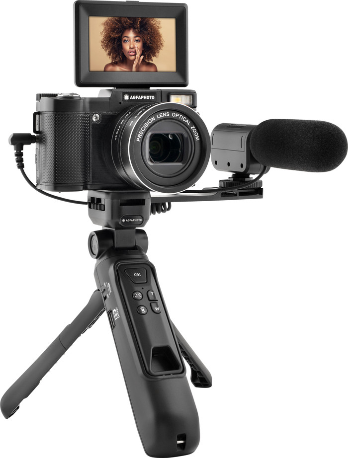 AgfaPhoto Vlogging Camera Bundel linkerkant