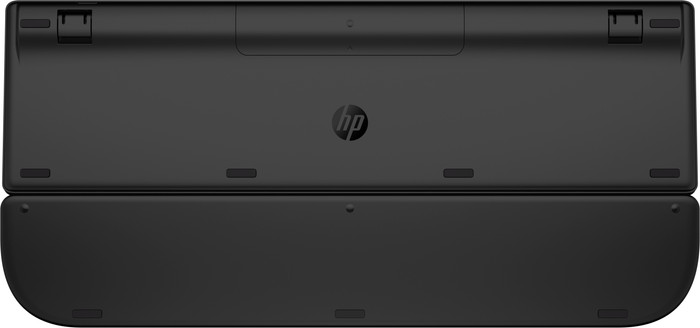 HP 580C Multi-Device Dual-Mode Toetsenbord en Muis met polssteun QWERTY onderkant