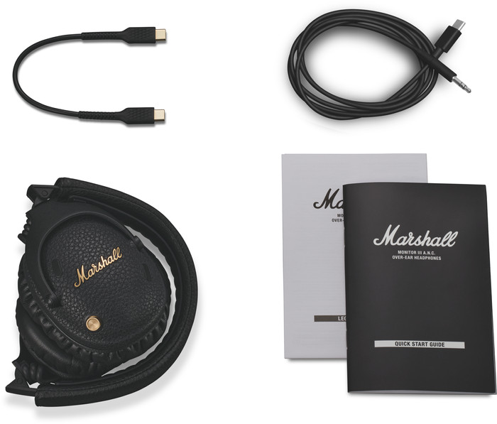 Marshall Monitor III ANC Noir accessoire