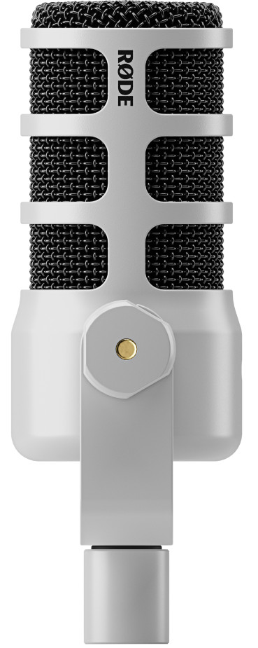 Rode Podmic Blanc côté gauche