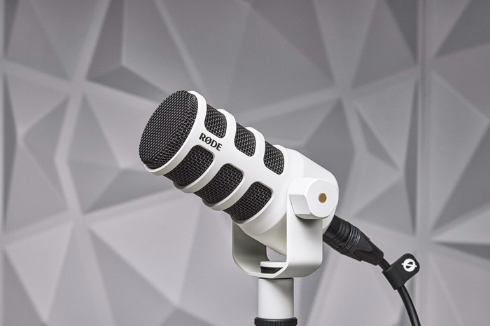 Rode Podmic Blanc produit à l'usage