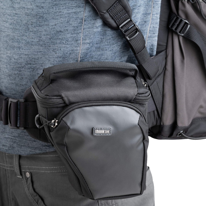 Think Tank BackLight 18L Slate Zwart detail