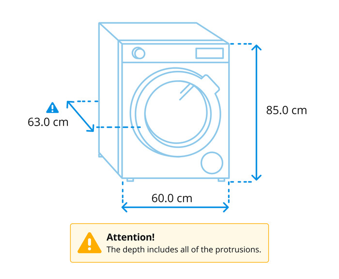 Samsung WW90DG6U85LK AI Wash visual Coolblue 1