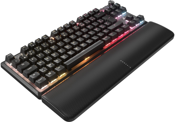 Corsair K70 PRO TKL Magnetic Clavier Gamer Mécanique côté gauche