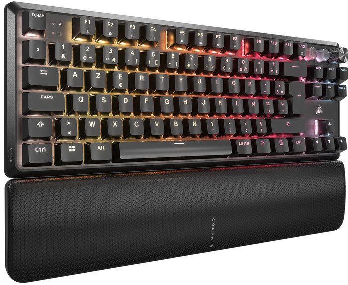 Corsair K70 PRO TKL Magnetic Clavier Gamer Mécanique côté gauche