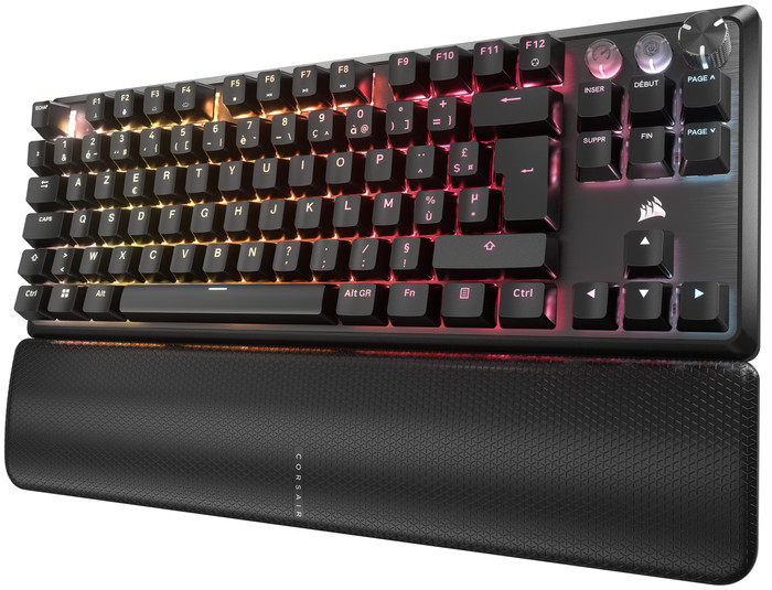 Corsair K70 PRO TKL Magnetic Clavier Gamer Mécanique côté droit