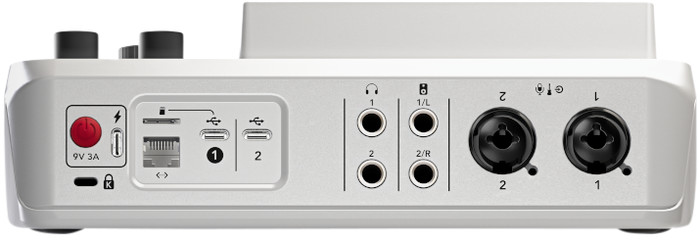 RØDE RØDECaster Duo White back