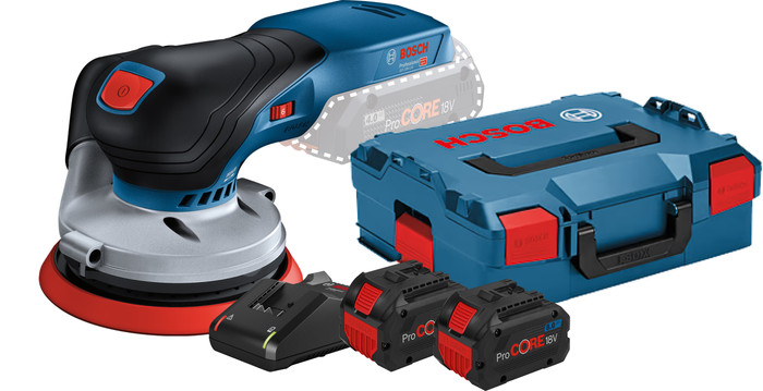 Bosch Professional GEX 18V-125 8.0Ah ProCORE Battery (2x) Starter Kit Main Image