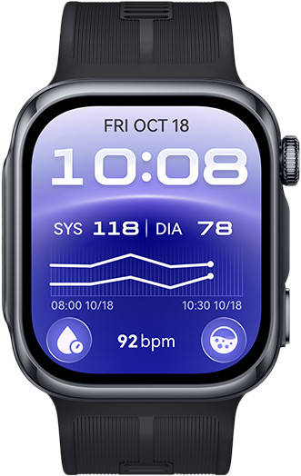 Huawei Watch D3 Zwart voorkant