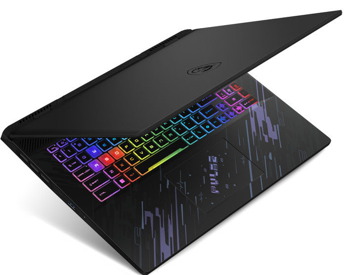 MSI Pulse 17 AI C1VFKG-082BE binnenkant