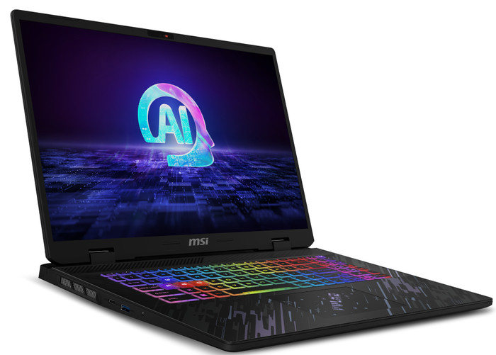 MSI Pulse 17 AI C1VFKG-082BE linkerkant