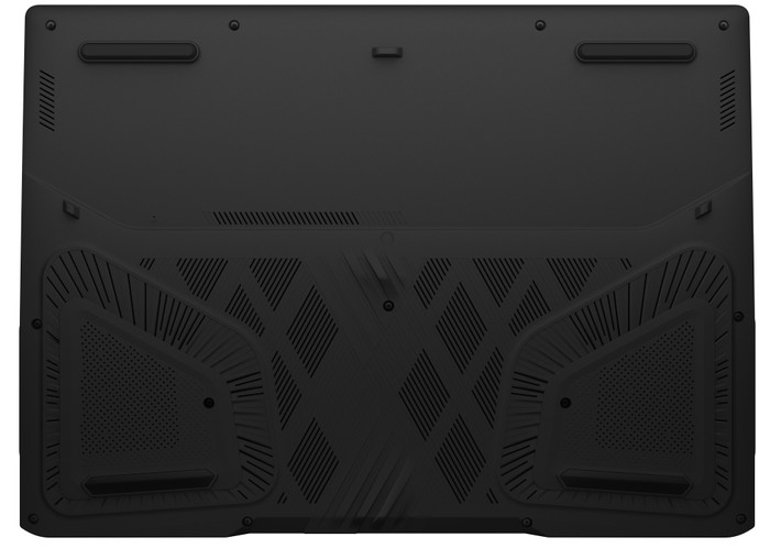 MSI Pulse 17 AI C1VFKG-082BE onderkant
