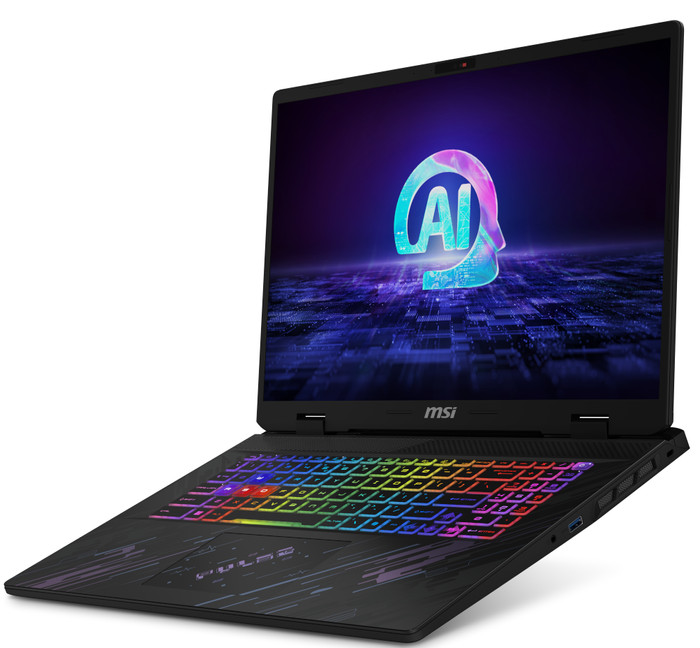 MSI Pulse 17 AI C1VFKG-082BE rechterkant