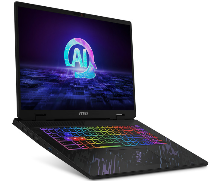 MSI Pulse 17 AI C1VFKG-082BE linkerkant
