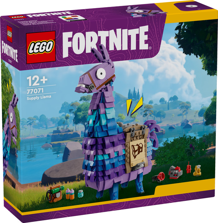 LEGO Fortnite Supply Llama 77071 packaging