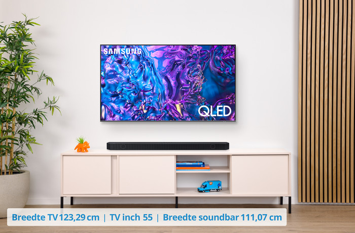 Samsung Neo QLED 8K 65QN900D (2024) + Soundbar visual Coolblue 1